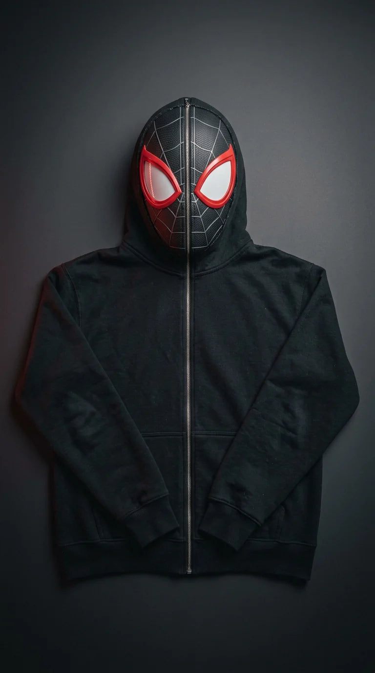 Black Spidey Hoodie