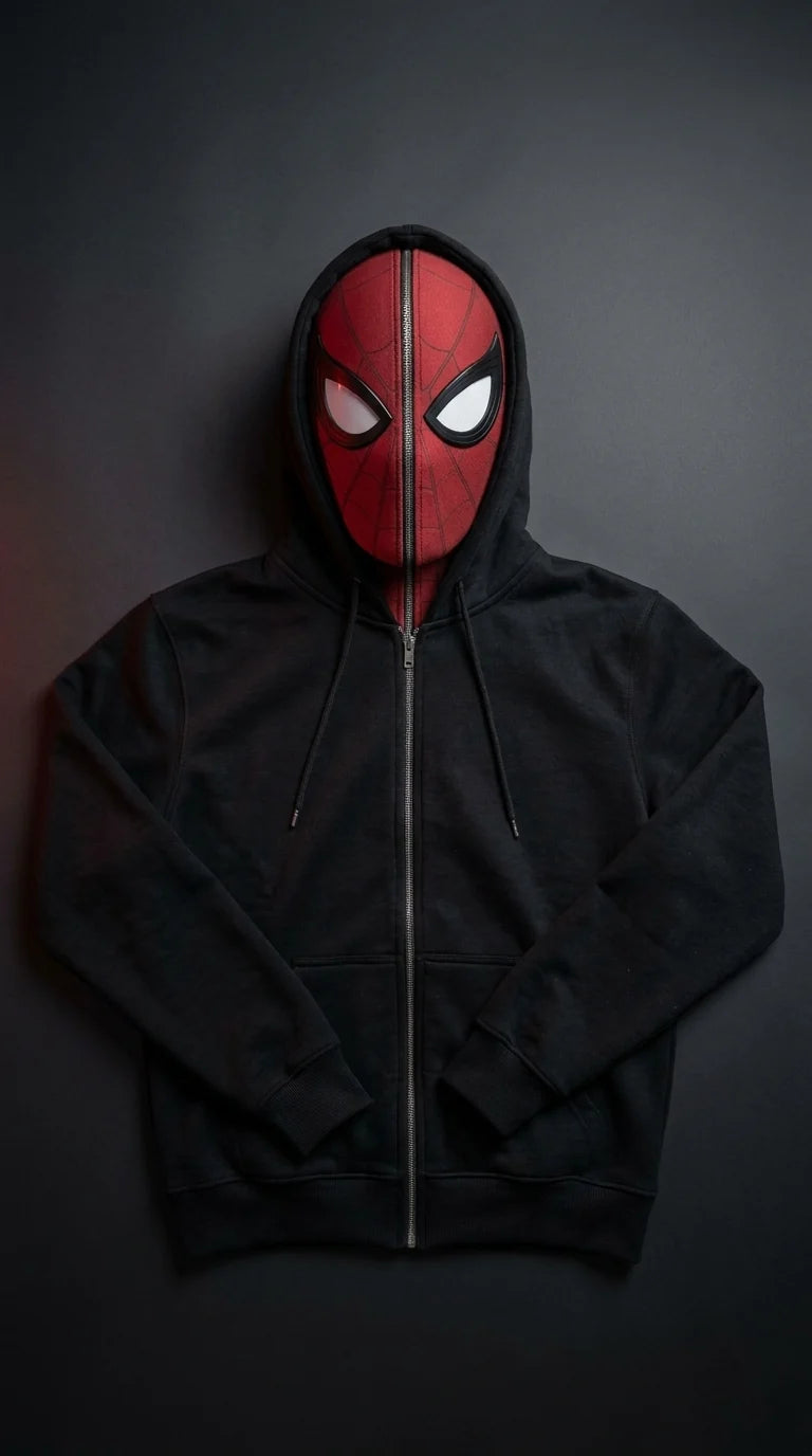 Black Spidey Hoodie